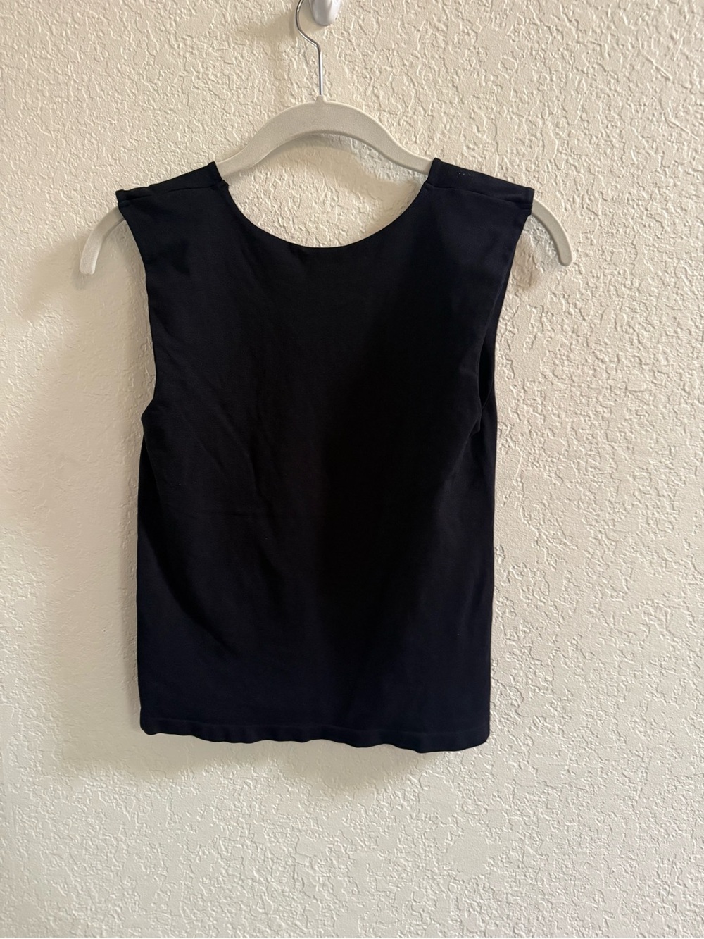 Free People Black Scoop Neck Tank Top - Picture 3 of 4